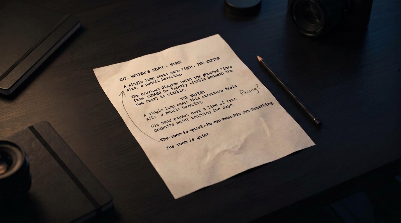 Screenplay page